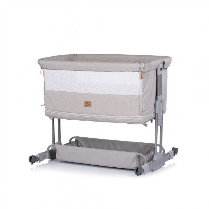 Chipolino Co-Sleeping Crib Zen Platinum