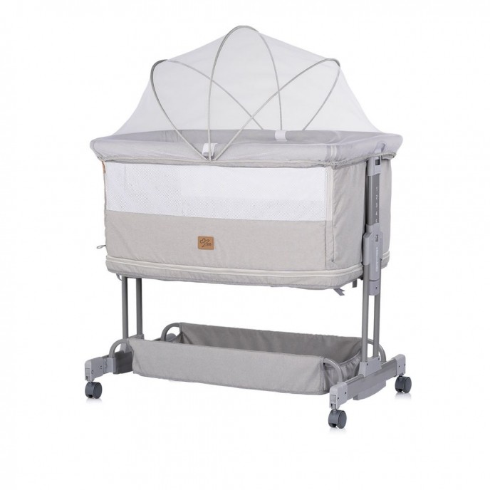 Chipolino Co-Sleeping Crib Zen Platinum