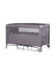 Chipolino Travel Cot and Bedside Crib Relax Charcoal