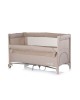 Chipolino Travel Cot and Bedside Crib Relax Latte Chipolino Travel Cot and Bedside Crib Relax Latte