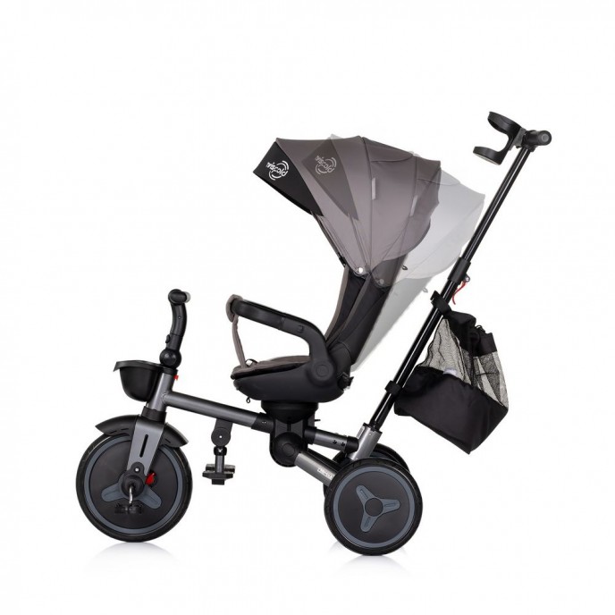 Chipolino Tricycle Twisfold 360 Foldable Charcoal