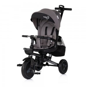 Chipolino Tricycle Twisfold 360 Foldable Charcoal