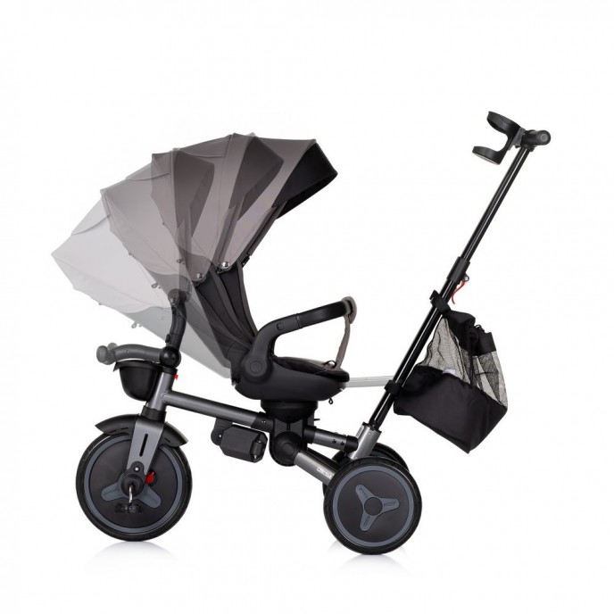 Chipolino Tricycle Twisfold 360 Foldable Charcoal