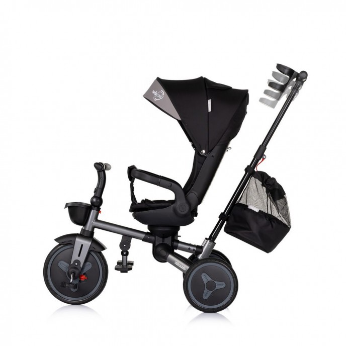 Chipolino Tricycle Twisfold 360 Foldable Noir