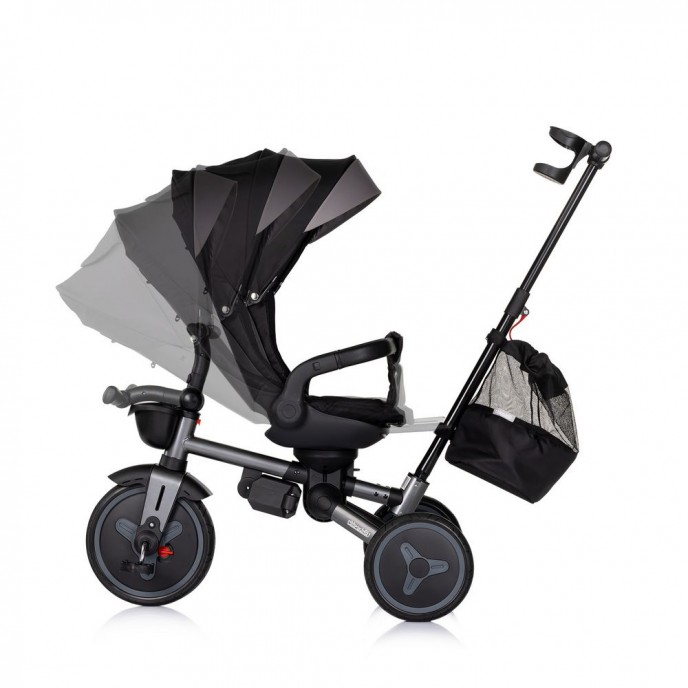 Chipolino Tricycle Twisfold 360 Foldable Noir