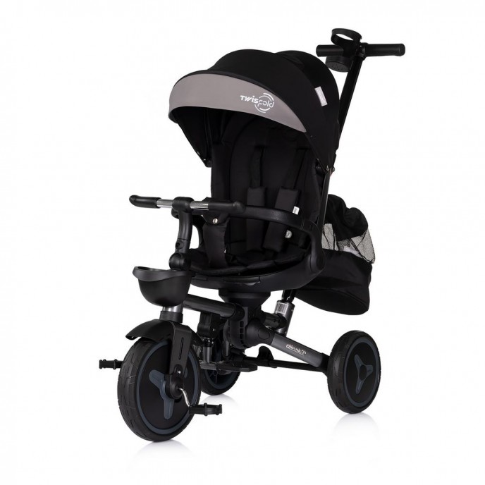 Chipolino Tricycle Twisfold 360 Foldable Noir