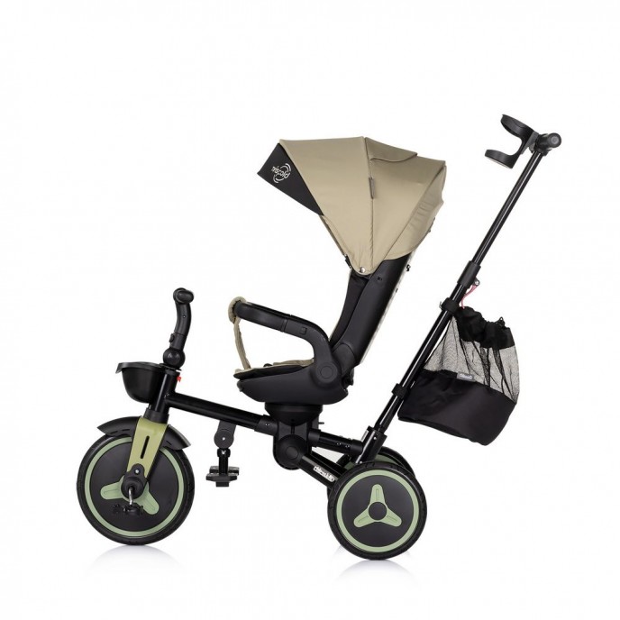 Chipolino Tricycle Twisfold 360 Foldable Olive Green Chipolino Tricycle Twisfold 360 Foldable Olive Green