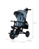 Chipolino Tricycle Twisfold 360 Foldable Olive Green Chipolino Tricycle Twisfold 360 Foldable Olive Green