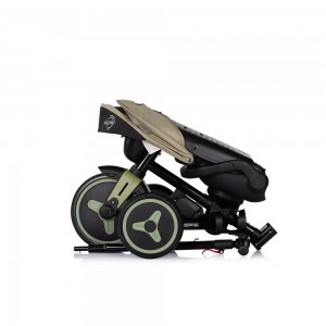 Chipolino Tricycle Twisfold 360 Foldable Olive Green Chipolino Tricycle Twisfold 360 Foldable Olive Green