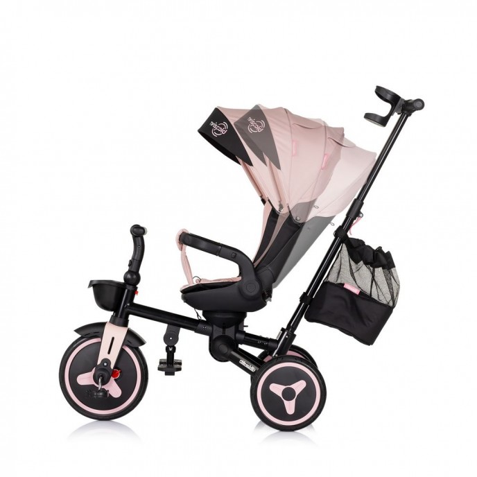 Chipolino Tricycle Twisfold 360 Foldable Powder Pink Chipolino Tricycle Twisfold 360 Foldable Powder Pink