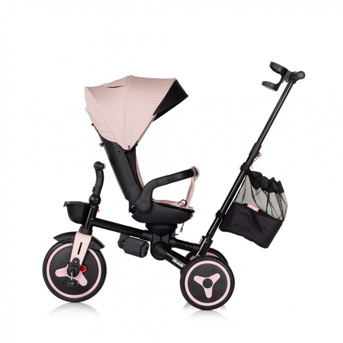 Chipolino Tricycle Twisfold 360 Foldable Powder Pink Chipolino Tricycle Twisfold 360 Foldable Powder Pink