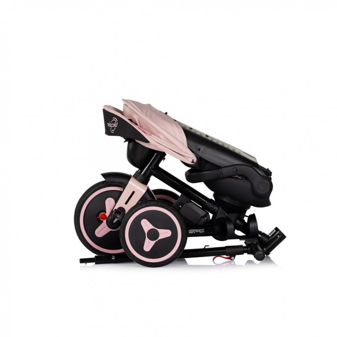 Chipolino Tricycle Twisfold 360 Foldable Powder Pink Chipolino Tricycle Twisfold 360 Foldable Powder Pink