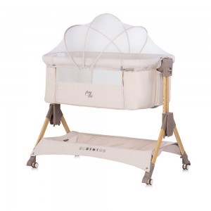 Chipolino Co-Sleeping Crib Sleep n Fold Cashmere