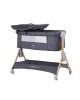 Chipolino Co-Sleeping Crib Sleep n Fold Charcoal Chipolino Co-Sleeping Crib Sleep n Fold Charcoal