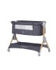 Chipolino Co-Sleeping Crib Sleep n Fold Charcoal Chipolino Co-Sleeping Crib Sleep n Fold Charcoal