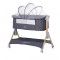 Chipolino Co-Sleeping Crib Sleep n Fold Charcoal