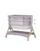Chipolino Co-Sleeping Crib Sleep n Fold Platinum Chipolino Co-Sleeping Crib Sleep n Fold Platinum
