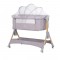 Chipolino Co-Sleeping Crib Sleep n Fold Platinum