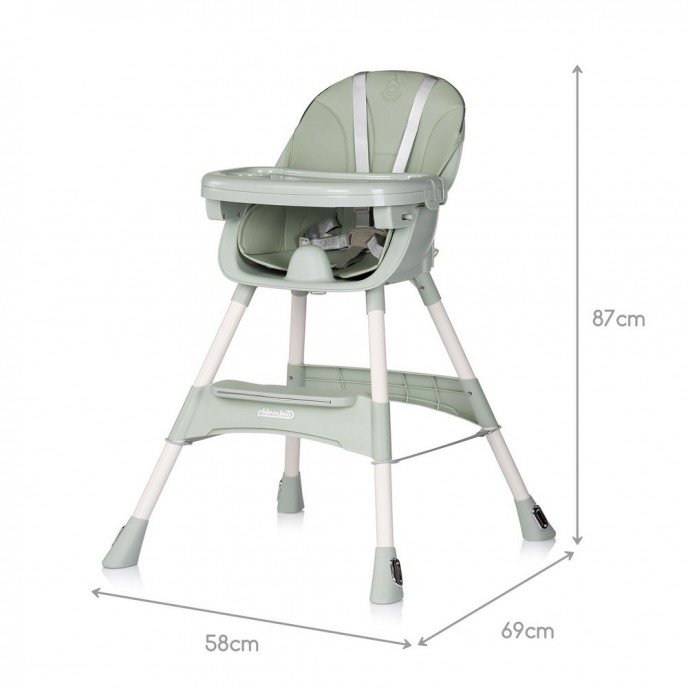 Chipolino Highchair Avocado Latte
