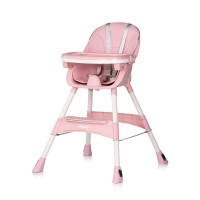 Chipolino Highchair Avocado Powder Pink