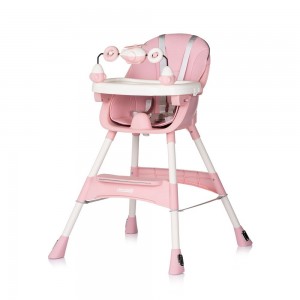 Chipolino Highchair Avocado Powder Pink