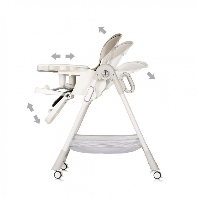 Chipolino Highchair Yogurt Cashmere