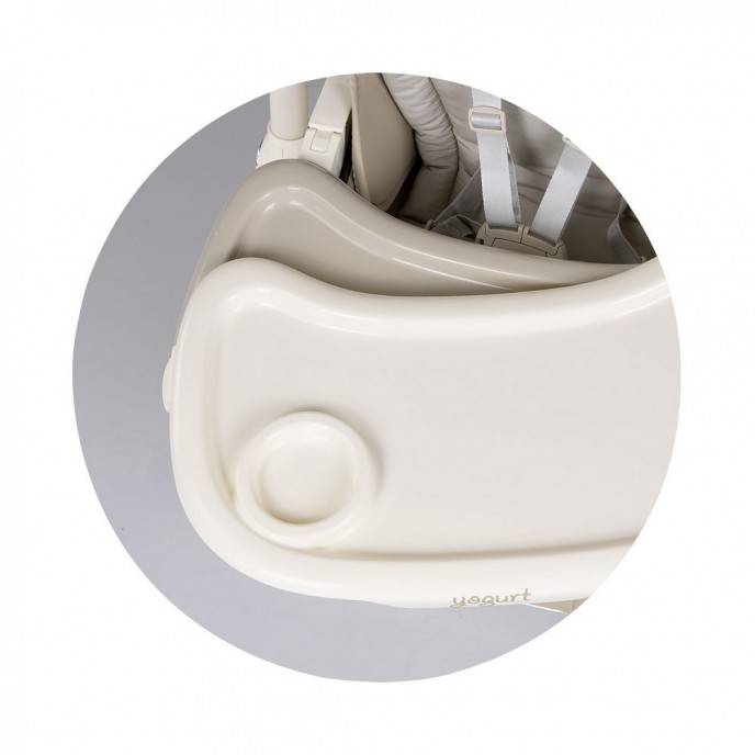 Chipolino Highchair Yogurt Cashmere