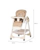 Chipolino Highchair Yogurt Latte Chipolino Highchair Yogurt Latte