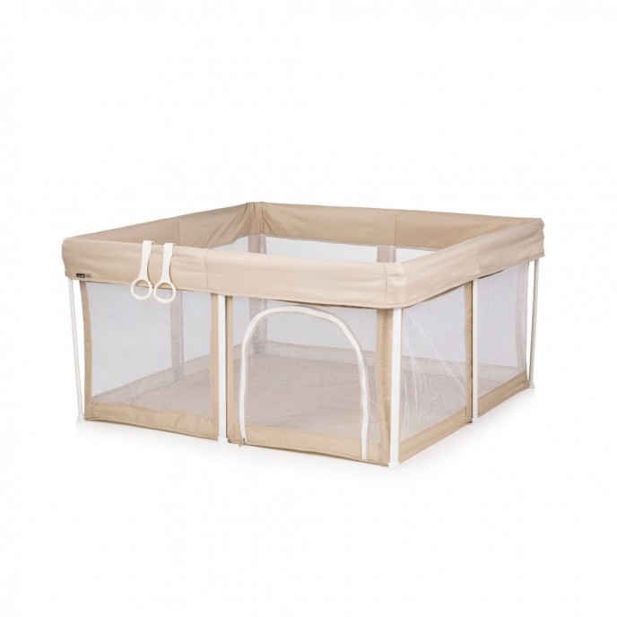Chipolino Foldable Playpen Vibe 120x120cm Beige Chipolino Foldable Playpen Vibe 120x120cm Beige