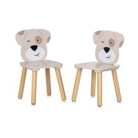 Chipolino Wooden Table and Chairs Puppies