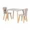 Chipolino Wooden Table and Chairs Puppies
