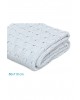 Kiokids Bamboo Knit Blanket Blue