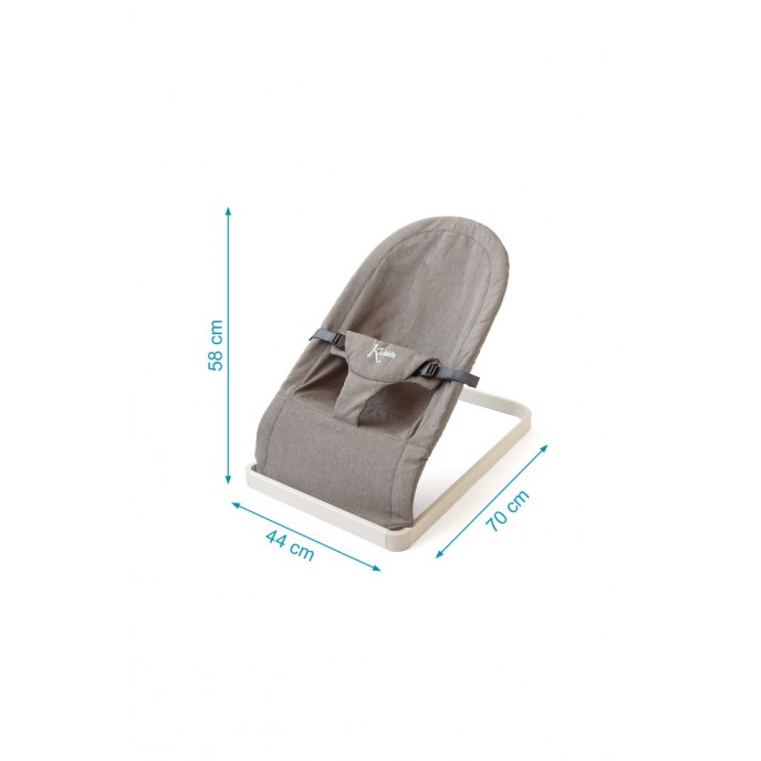 Kiokids Bouncer Dark Grey