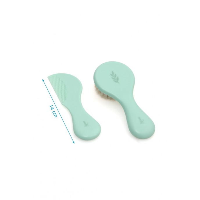 Kiokids Brush and Comb Set Green Kiokids Brush and Comb Set Green