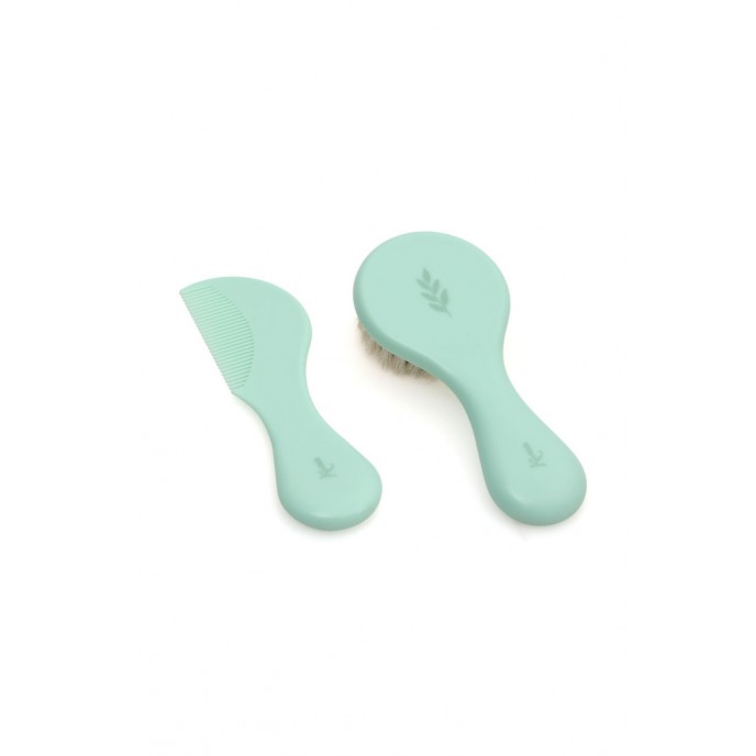 Kiokids Brush and Comb Set Green Kiokids Brush and Comb Set Green