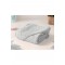Kiokids Hooded Towel Bamboo 100cm Grey