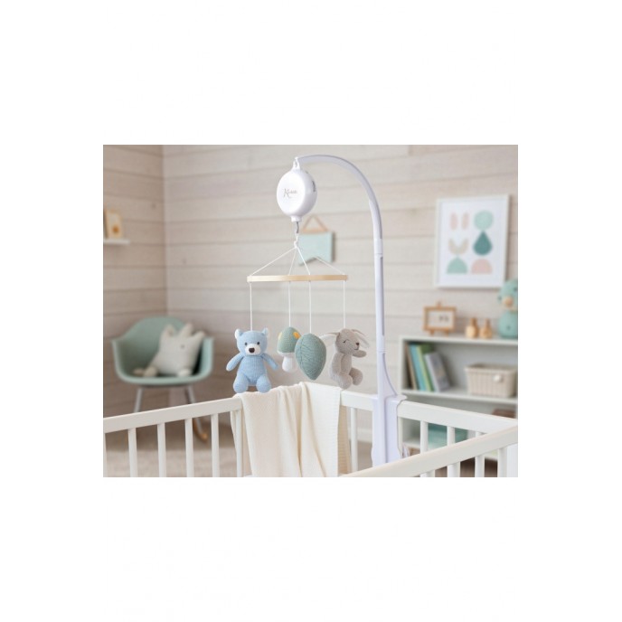 Kiokids Musical Mobile Blue Cotton