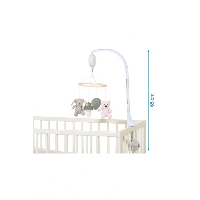 Kiokids Musical Mobile Pink Cotton Kiokids Musical Mobile Pink Cotton
