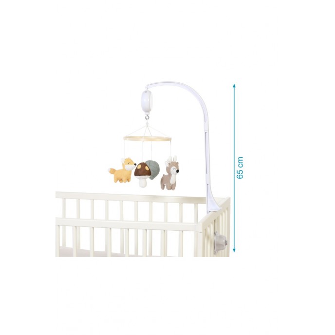 Kiokids Musical Mobile Sage Cotton Kiokids Musical Mobile Sage Cotton