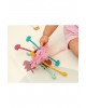 Kiokids Silicone Sensory Teether Pink
