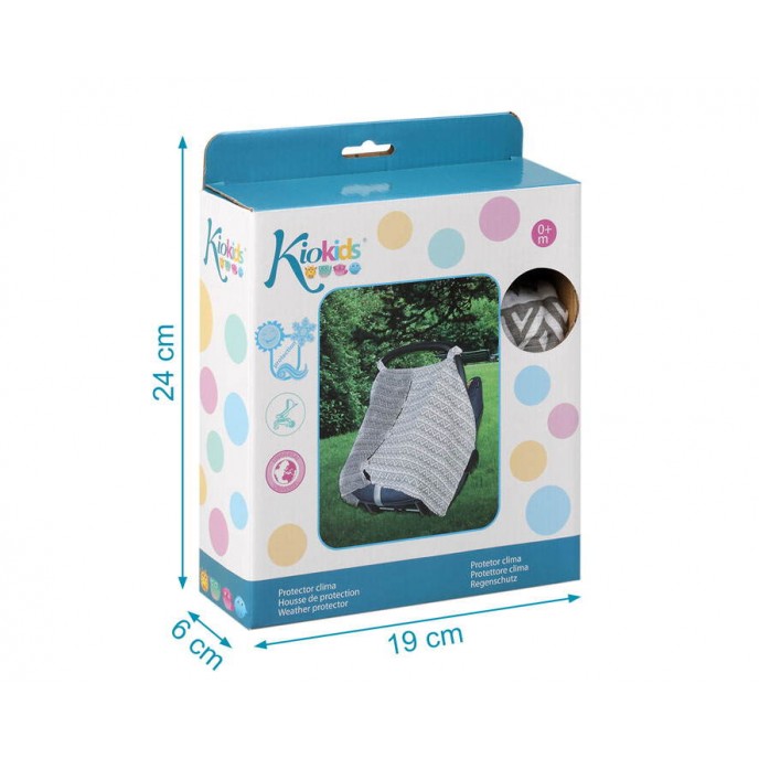 Kiokids Sun Protector for Grp0+ Carseat