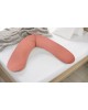 Theraline Maternity & Nursing Pillow Original Muslin Terra Cotta