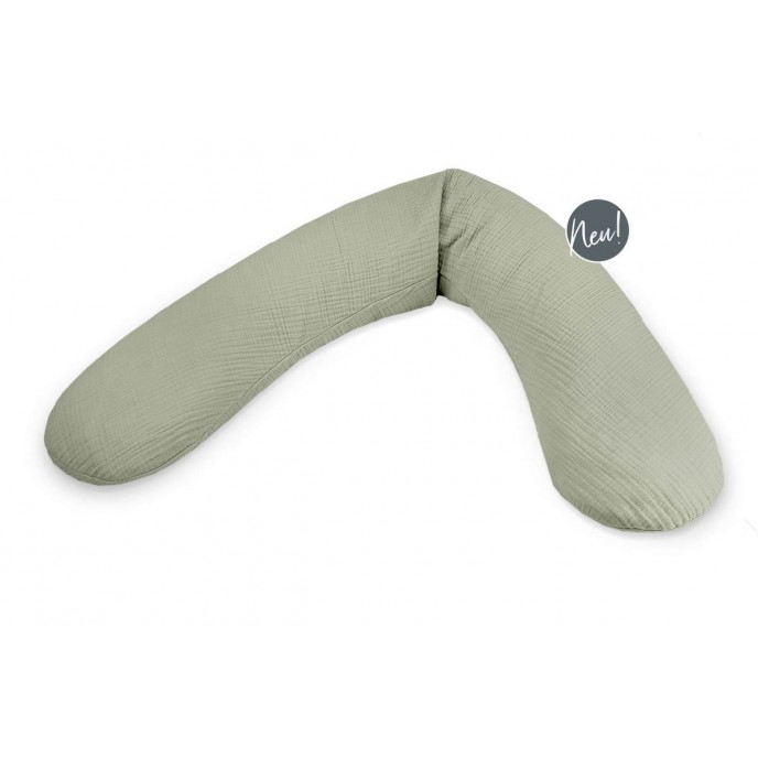 Theraline Maternity & Nursing Pillow Original Muslin Sage