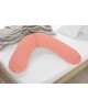 Theraline Maternity & Nursing Pillow Original Fine Knit Peach