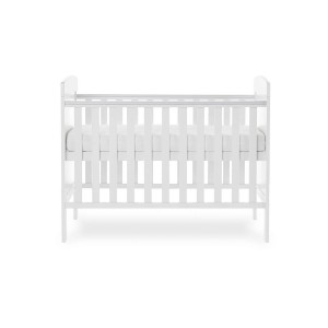 Obaby Cot Grace Mini White Obaby Cot Grace Mini White