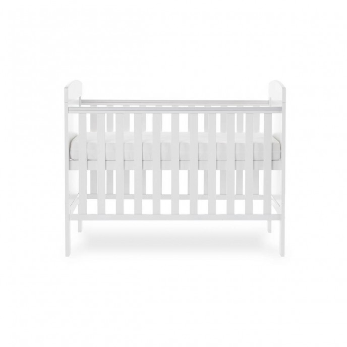 Obaby Cot Grace Mini White