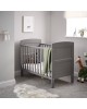 Obaby Cot Grace Mini Taupe Grey