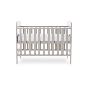 Obaby Cot Grace Mini Warm Grey Obaby Cot Grace Mini Warm Grey