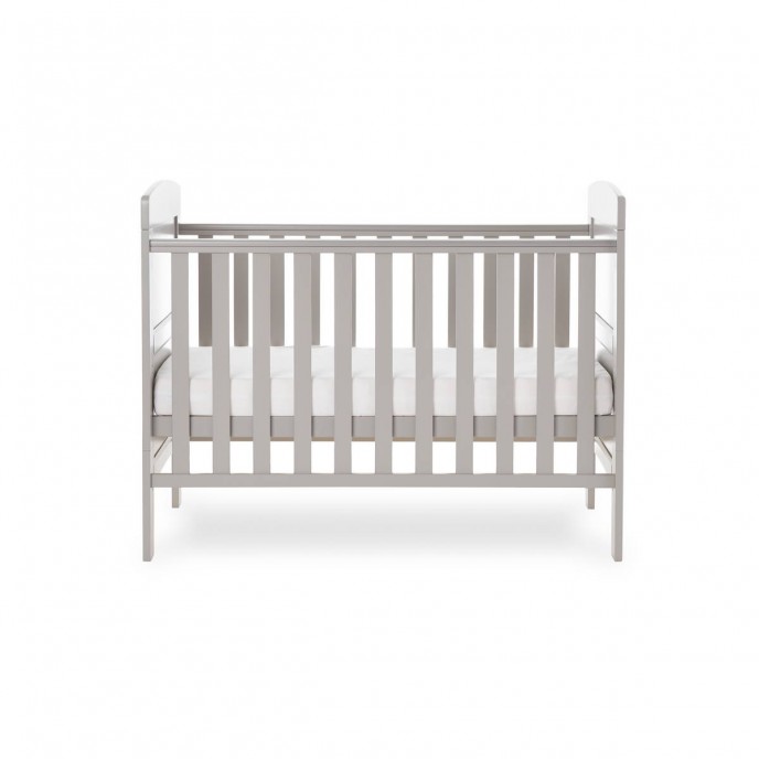 Obaby Cot Grace Mini Warm Grey