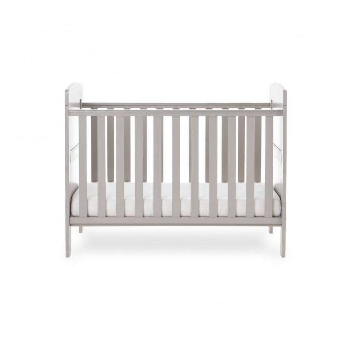 Obaby Cot Grace Mini Warm Grey